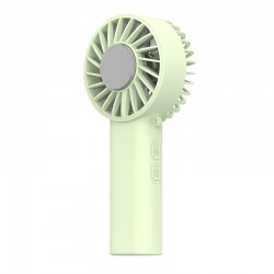 2025 new folding desktop fan summer dormitory mini charging ice compress cooling neck hanging handheld small fan