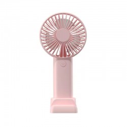 Cross-border hot handheld small fan USB charging mini desktop small fan outdoor portable gift can be customized