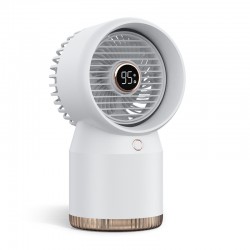Water-cooled circulation spray cooling small fan mini desktop fan USB humidification spray long battery life electric fan