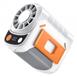 New ice compress cooling waist hanging fan outdoor portable high wind fan mini small fan power bank fan