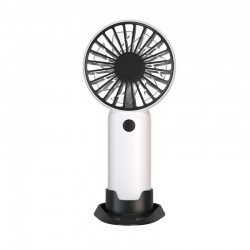 2025 boutique handheld color matching fan usb rechargeable portable pocket fan high wind silent mini fan