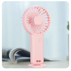 F8 handheld desktop small fan portable air conditioner mini USB charging silent student dormitory printing LOGO