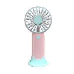 2025 boutique handheld color matching fan, USB charging, portable pocket fan, high wind power, silent mini fan